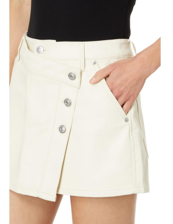 Free People We The Free Wynne Faux Leather Skirt MSRP $78