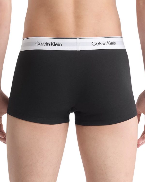 Calvin Klein Modern Cotton Stretch Low Rise Trunks, Pack of 3 MSRP $47