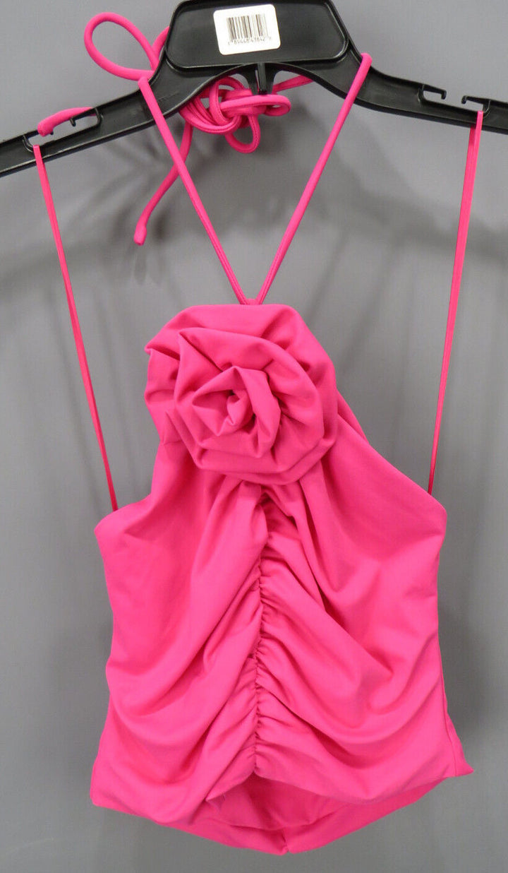 Endless Rose Corsage Halter Top # 17D 283 NEW