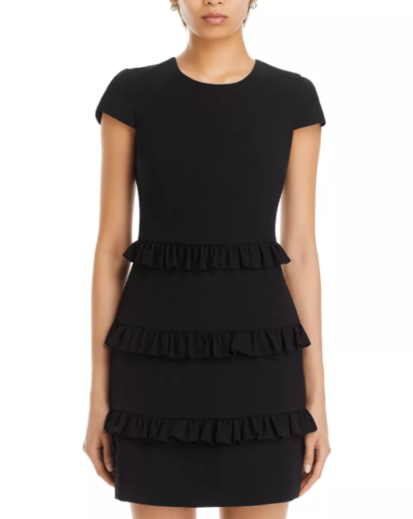 Eliza J Tiered Ruffled Dress MSRP $118