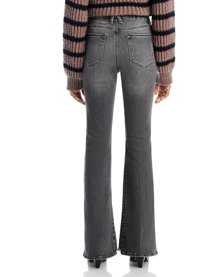 Good American Good Legs High Rise Flare Jeans MSRP $159