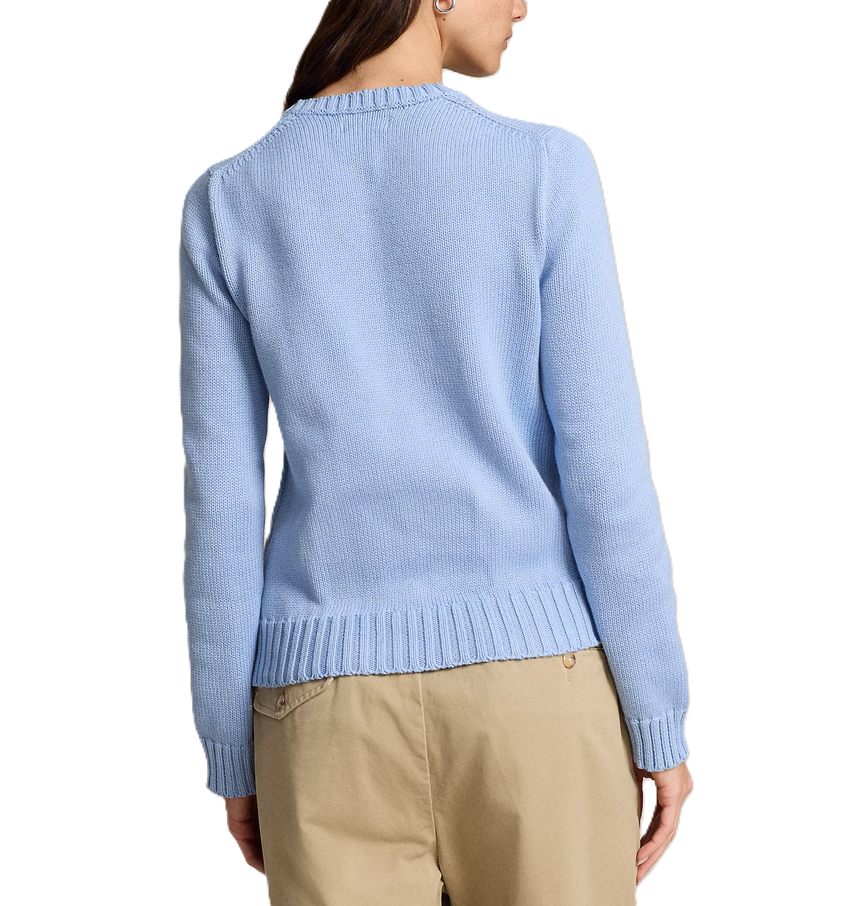 POLO Ralph Lauren Flag Cotton Crewneck Sweater MSRP $398