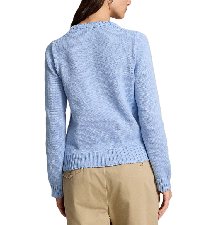 POLO Ralph Lauren Flag Cotton Crewneck Sweater MSRP $398