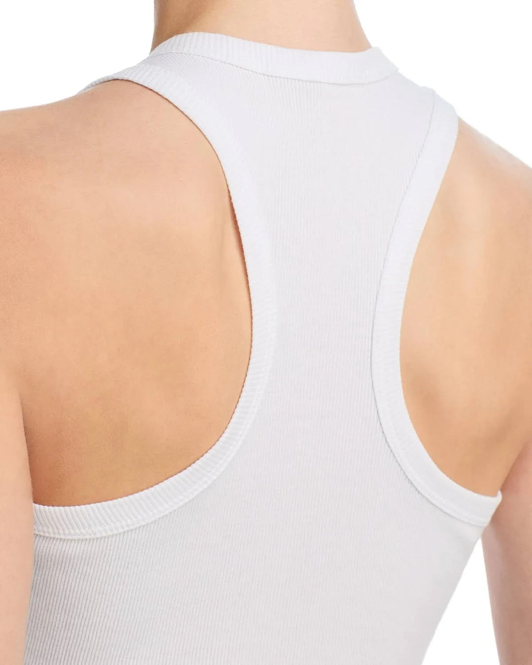 AQUA Athletic Rosie Cropped Racerback Tank MSRP $38