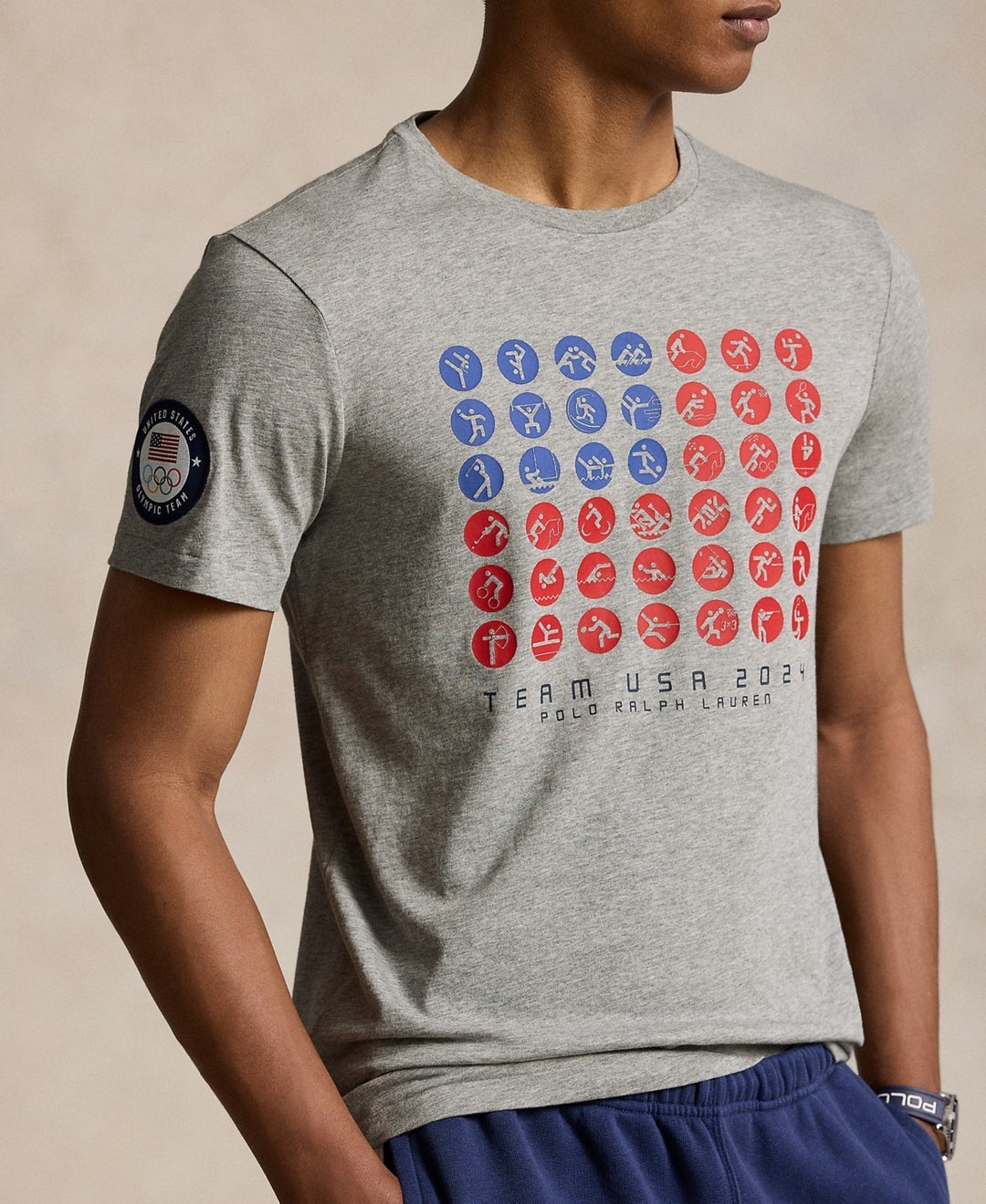 Polo Ralph Lauren Men's Slim Fit Team Usa T-Shirt MSRP $69.50