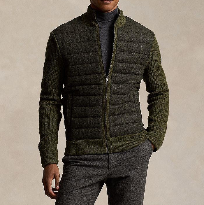 Polo Ralph Lauren Packable Hybrid Jacket MSRP $698
