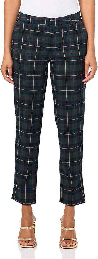 Tommy Hilfiger Hampton Plaid Trousers MSRP $99