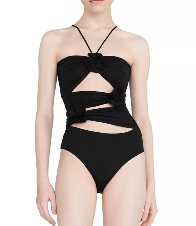 Maygel Coronel Trinitaria One Piece Swimsuit MSRP $360