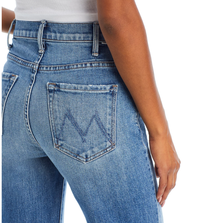 MOTHER The Hustler Roller Ankle Jeans MSRP $258