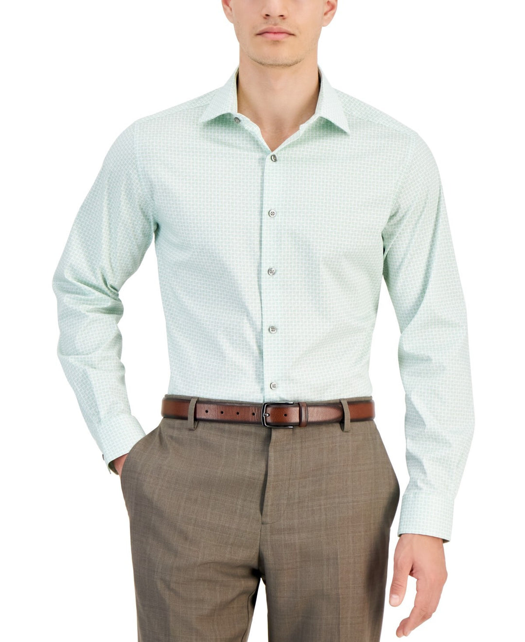Alfani Slim-Fit Temperature Regulating Dress Shirt MSRP $65