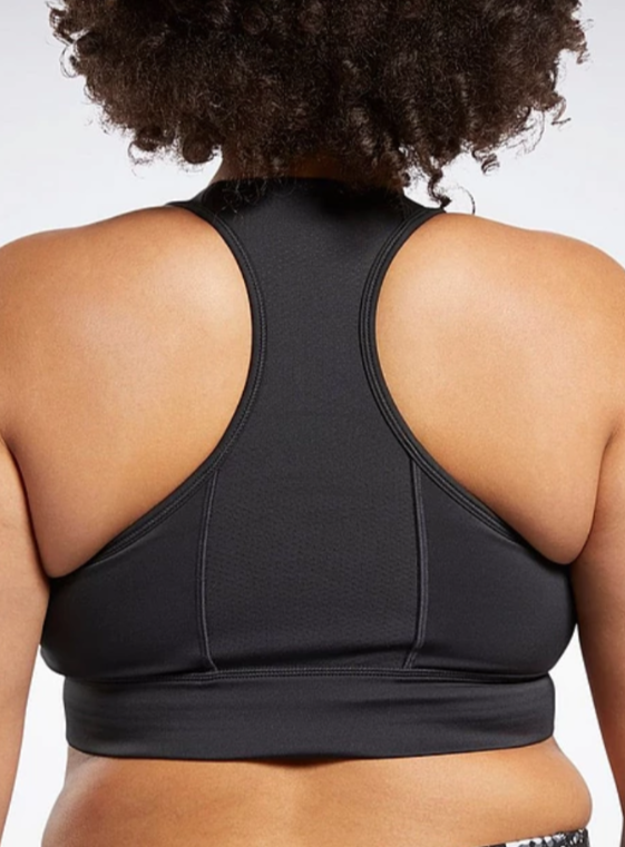 Reebok Plus Size Running Essentials High Impact Sports Bra MSRP $35