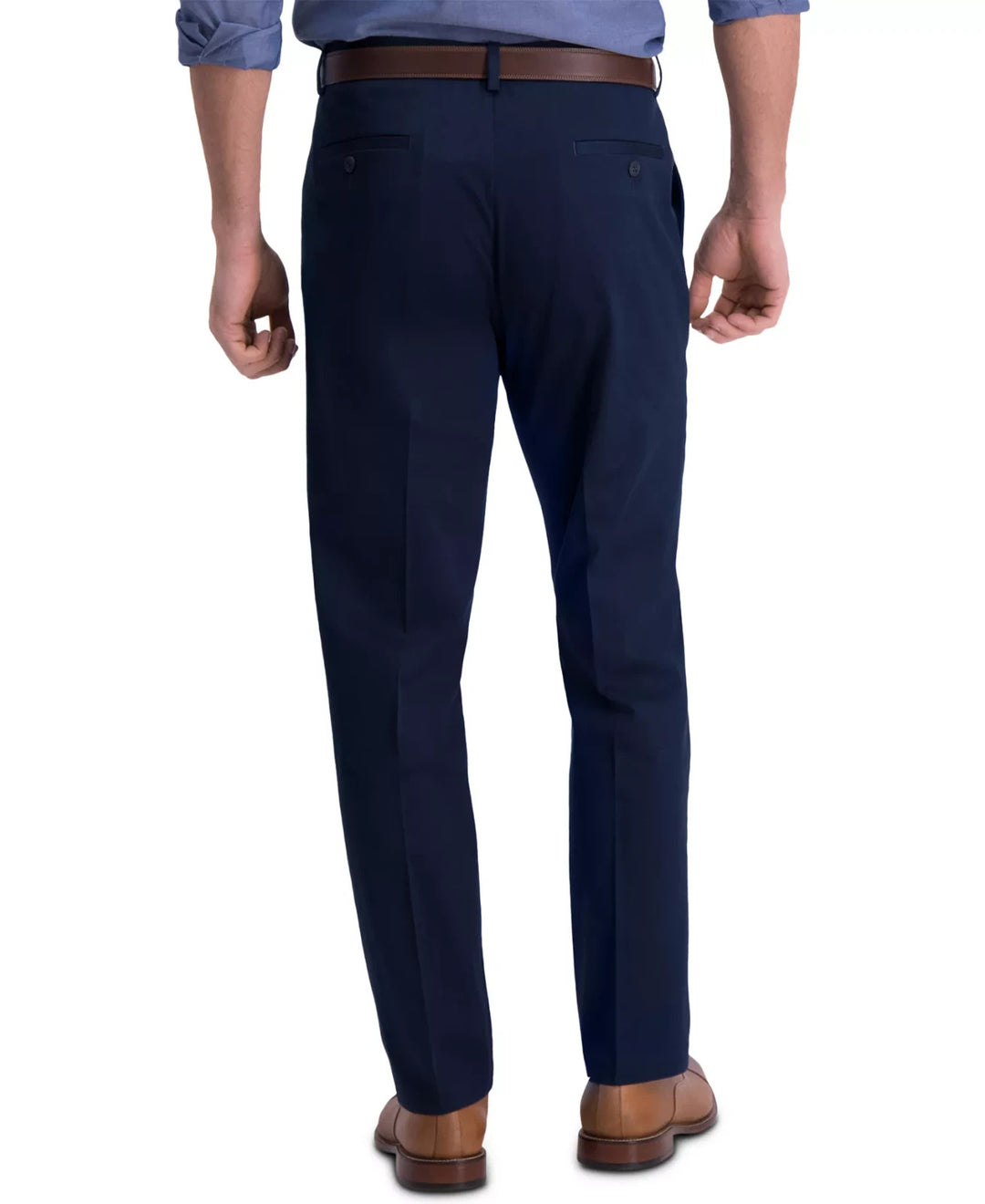 Haggar Men’s Iron Free Premium Khaki Straight-Fit Flat-Front Pant MSRP $80