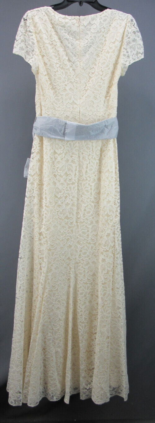 LAUREN RALPH LAUREN Belted Lace A-Line dress MSRP $325 # 14A 2148 NEW