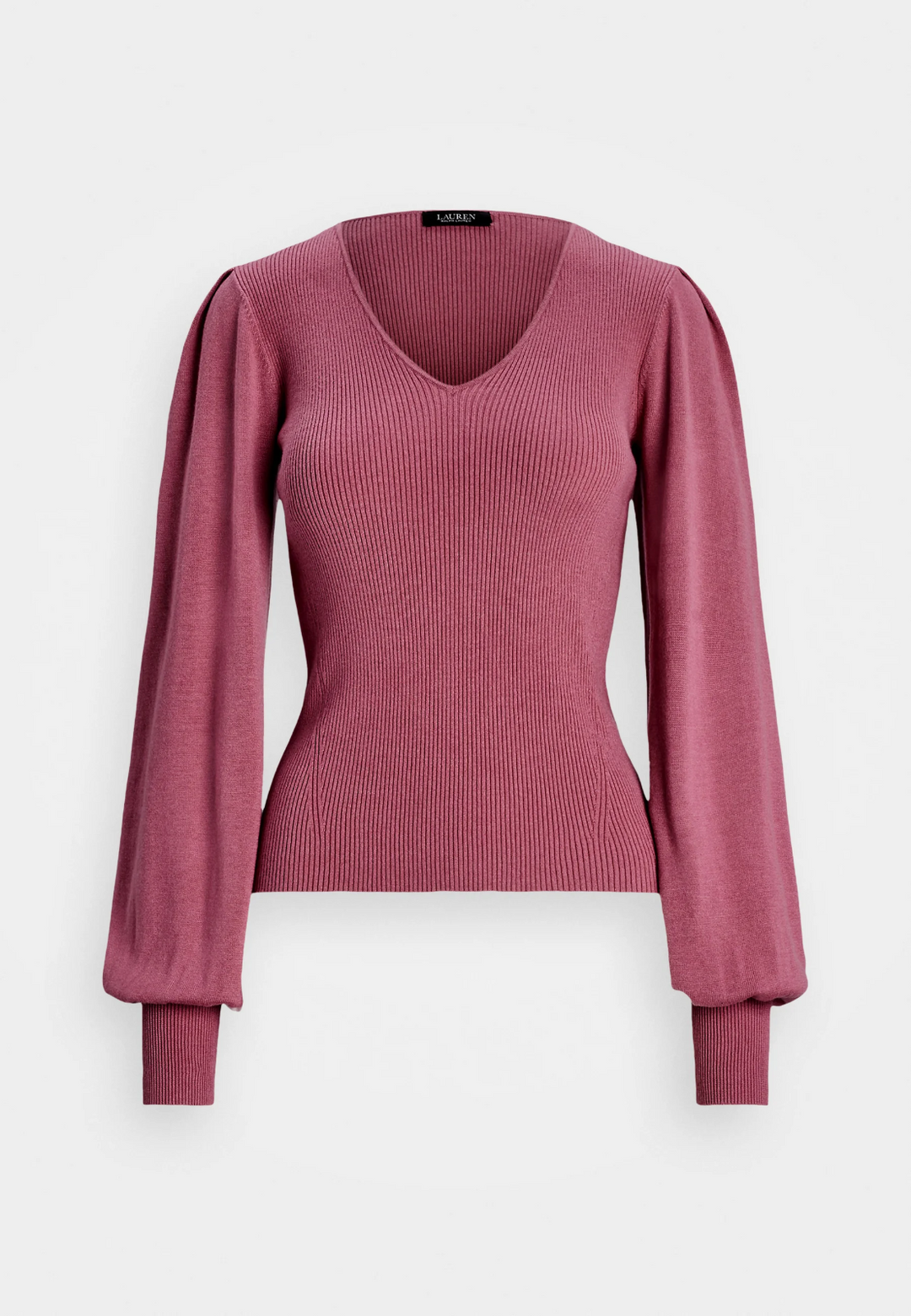 Lauren Ralph Lauren Women's Blouson-Sleeve Sweater MSRP $125