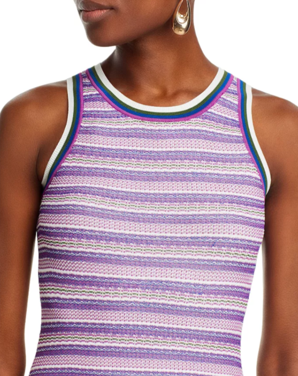 Veronica Beard Sivan Striped Maxi Dress MSRP $428