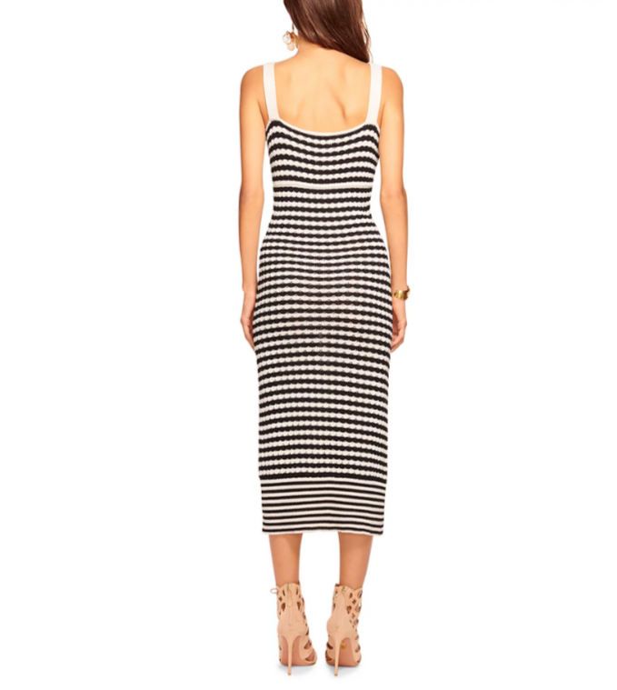 Ramy Brook Jessa Keyhole Cutout Sleeveless Sweater Dress MSRP $395