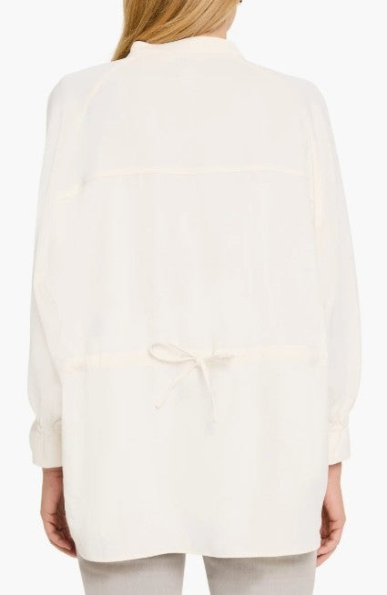 NIC+ZOE Breezy Drawstring Back Top MSRP $148
