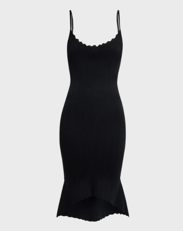 L'AGENCE Asa Knit Dress MSRP $495