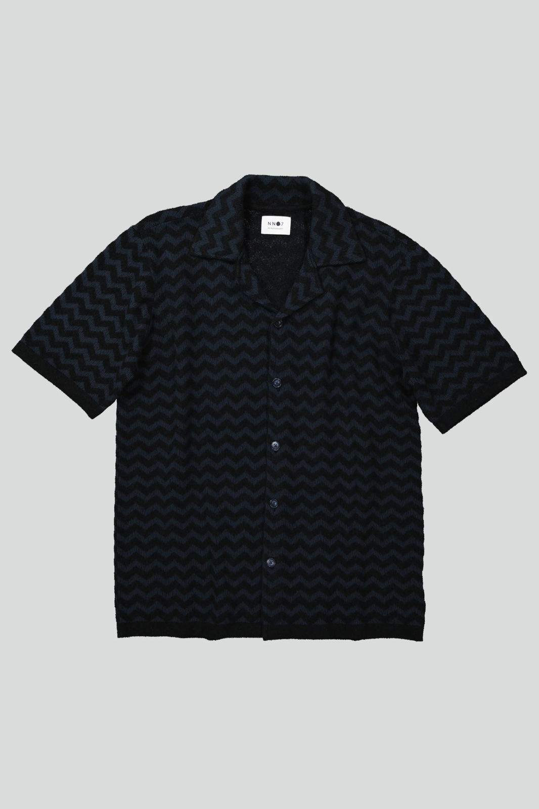 NN07 Julio Knitted Bowling Shirt MSRP $365