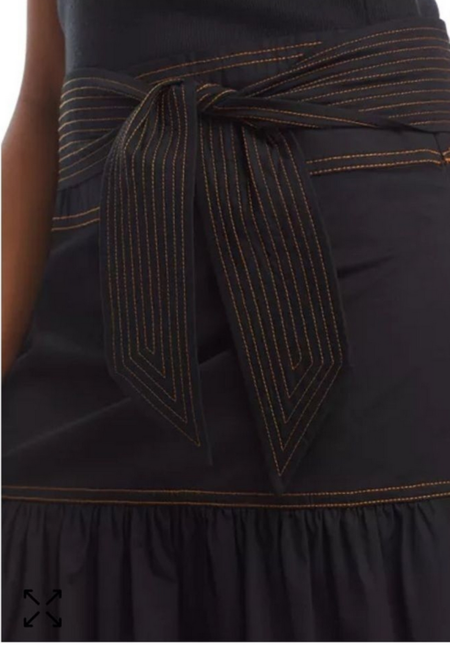 Veronica Beard Austyn Belted Midi Dress MSRP $428