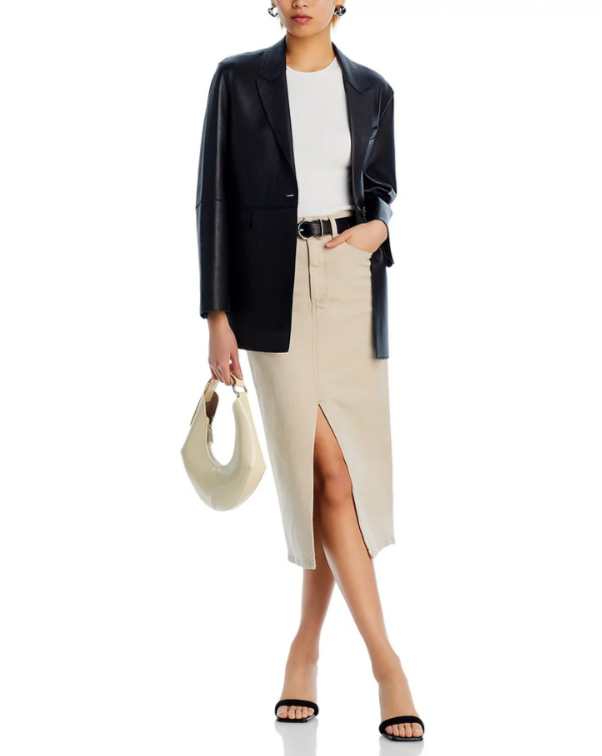 PAIGE Angela Midi Skirt MSRP $209