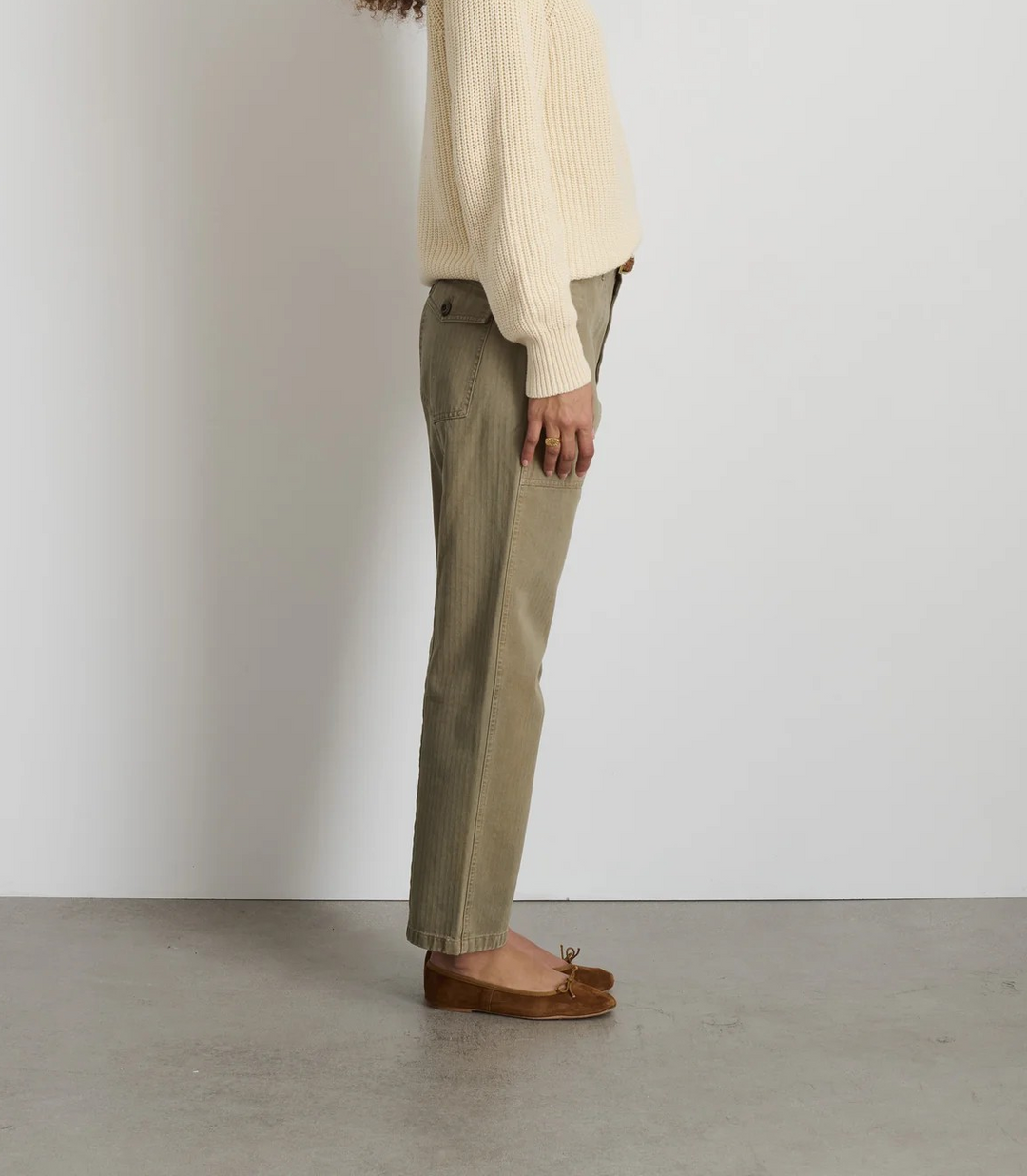 Alex Mill Neil Herringbone Straight Pants MSRP $155
