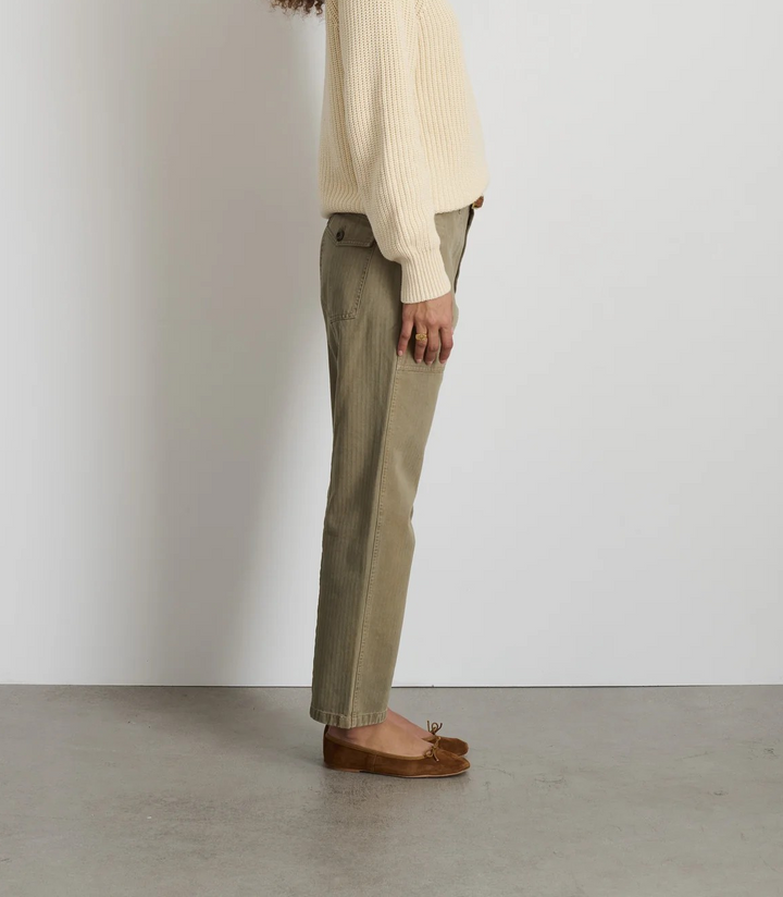 Alex Mill Neil Herringbone Straight Pants MSRP $155
