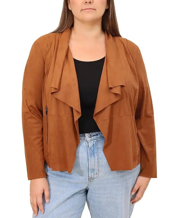 Bagatelle Plus Draped Jacket MSRP $99