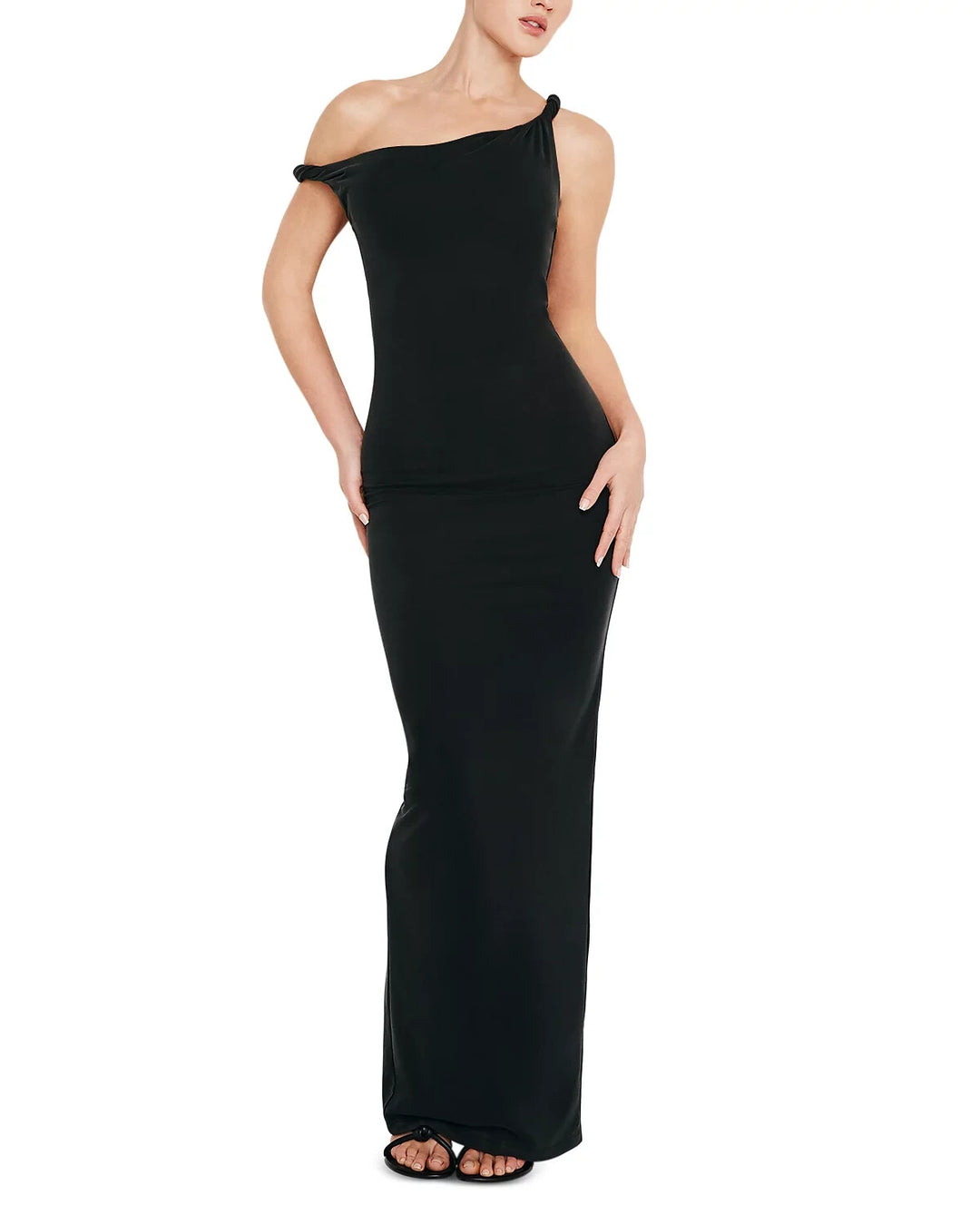 Good American Twist Strap Maxi Dress MSRP $229