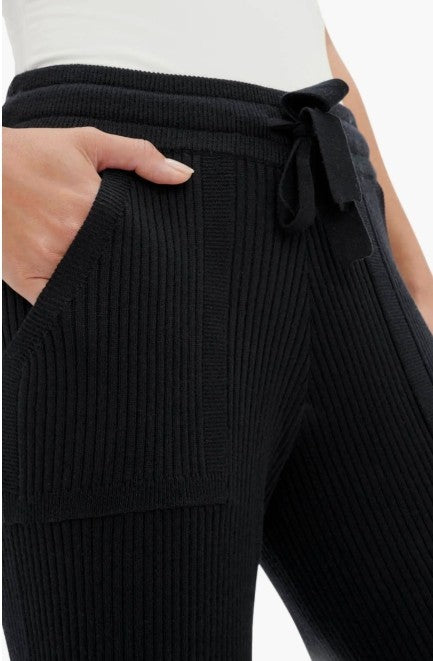 Splendid Georgie Ribbed Drawstring Pants MSRP $168