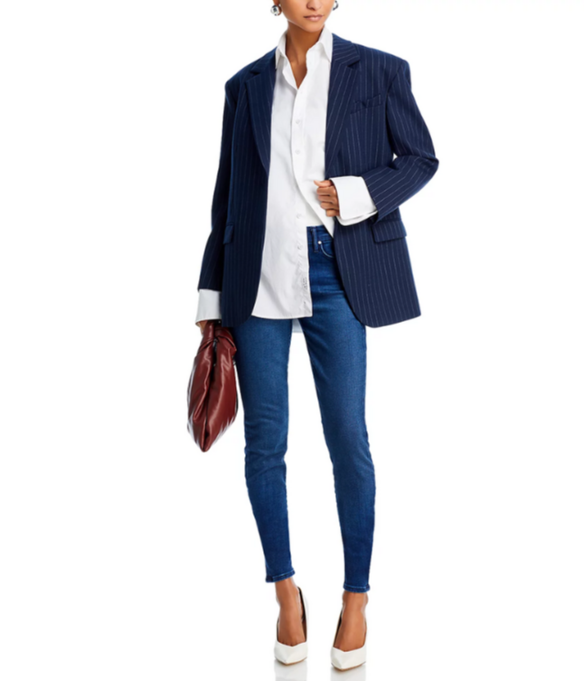 MOTHER The Looker Skimp High Rise Skinny Jeans MSRP $248