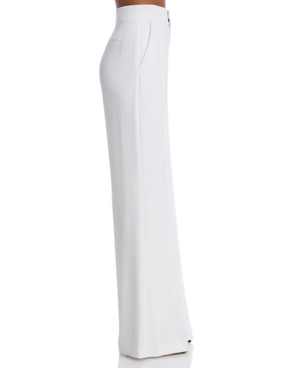 Alice and Olivia Dylan High Waist Wide Leg Pants MSRP $295