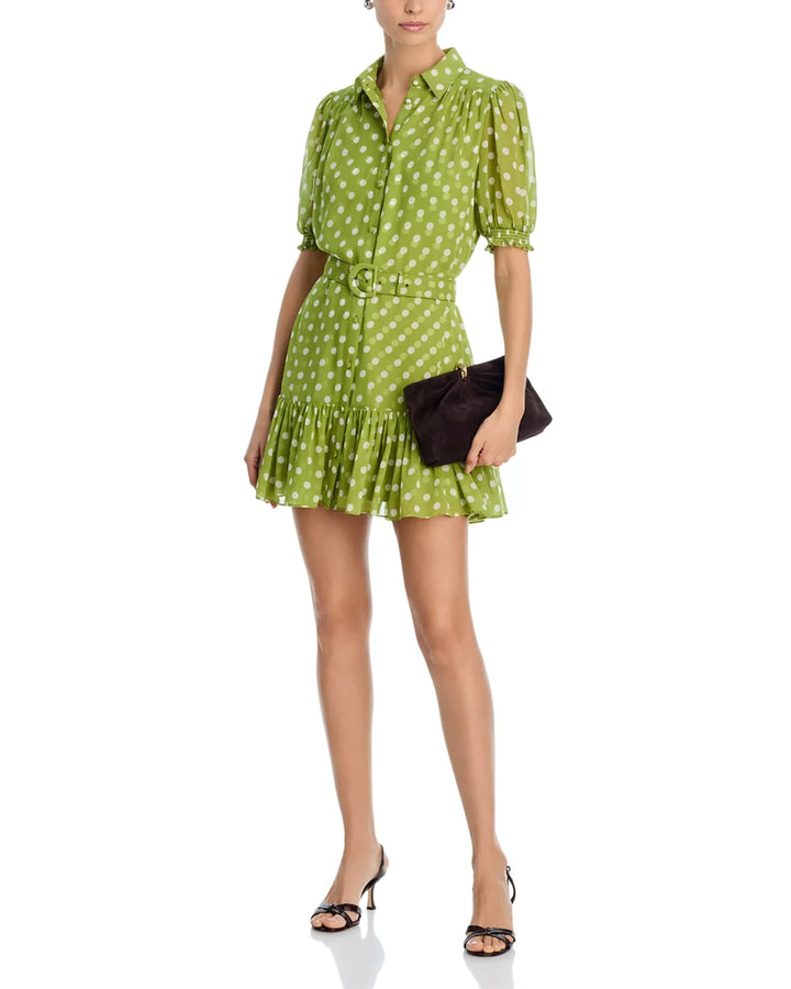 Cinq à Sept Camille Belted Mini Dress MSRP $395