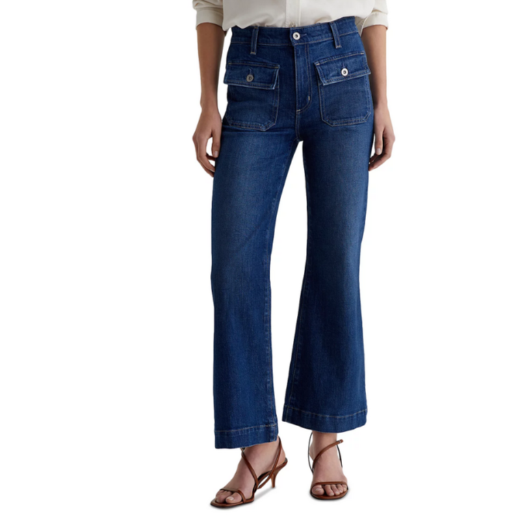 AG Bonnie Mid Rise Flare Leg Jeans MSRP $235