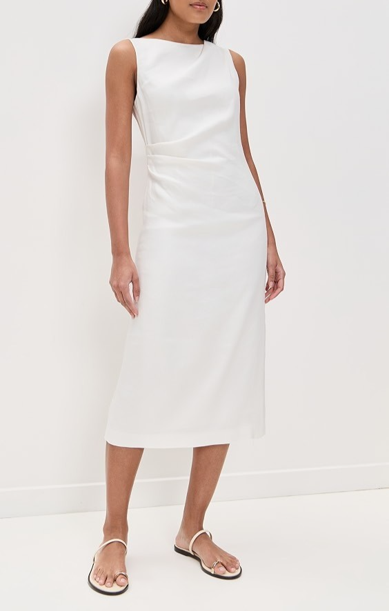 Theory Shoulder Drape Dress MSRP $395