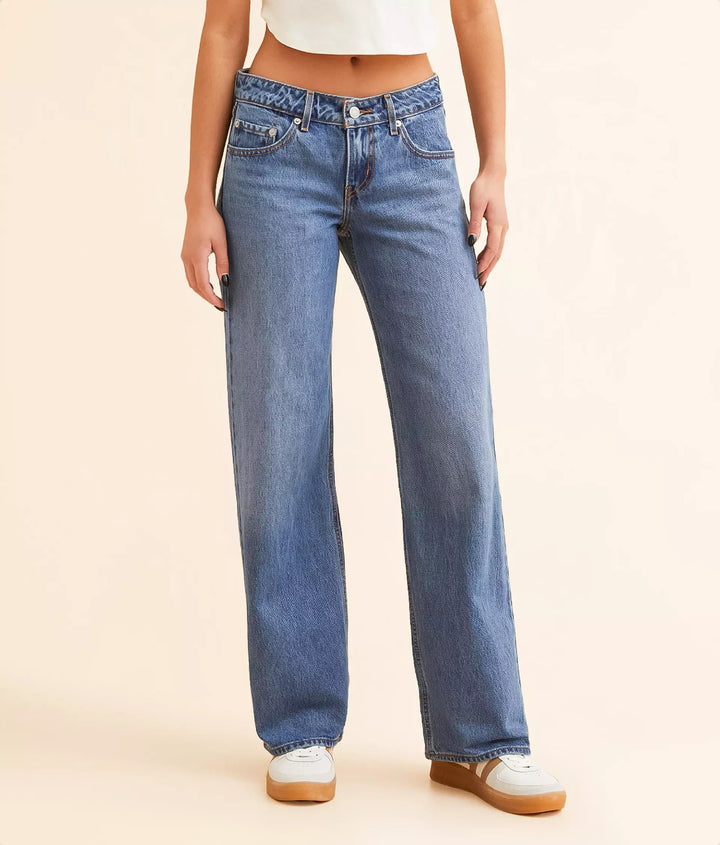 Levi's Low Loose Straight Leg Jeans MSRP $108