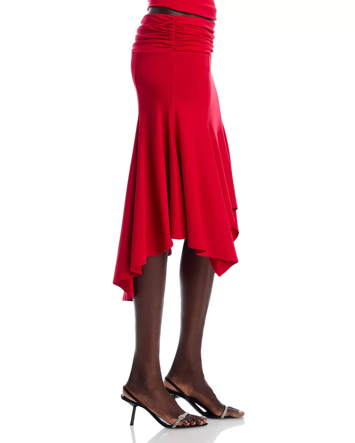Danielle Guizio Soffiano Skirt MSRP $168