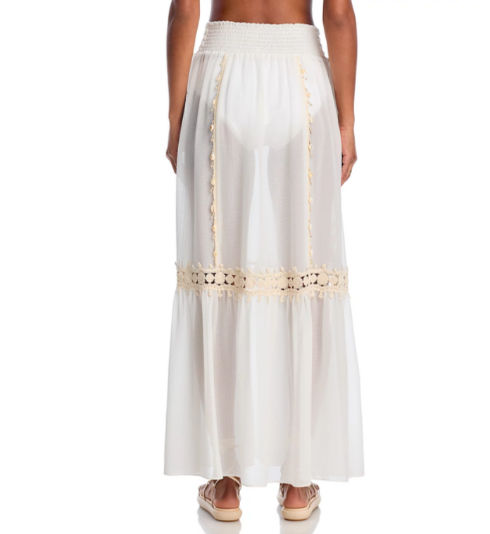 Ramy Brook Orlayne Cover-Up Skirt MSRP $275