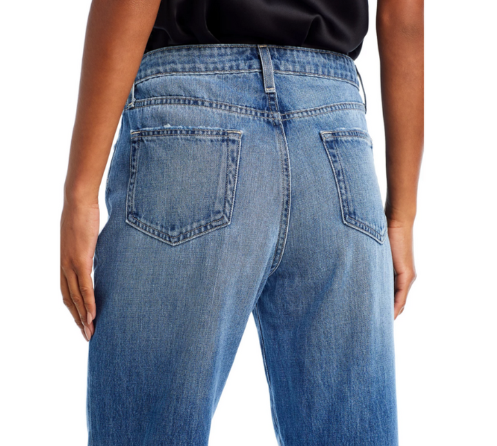 L'AGENCE Jones Ultra High Rise Stovepipe Straight Jeans MSRP $295