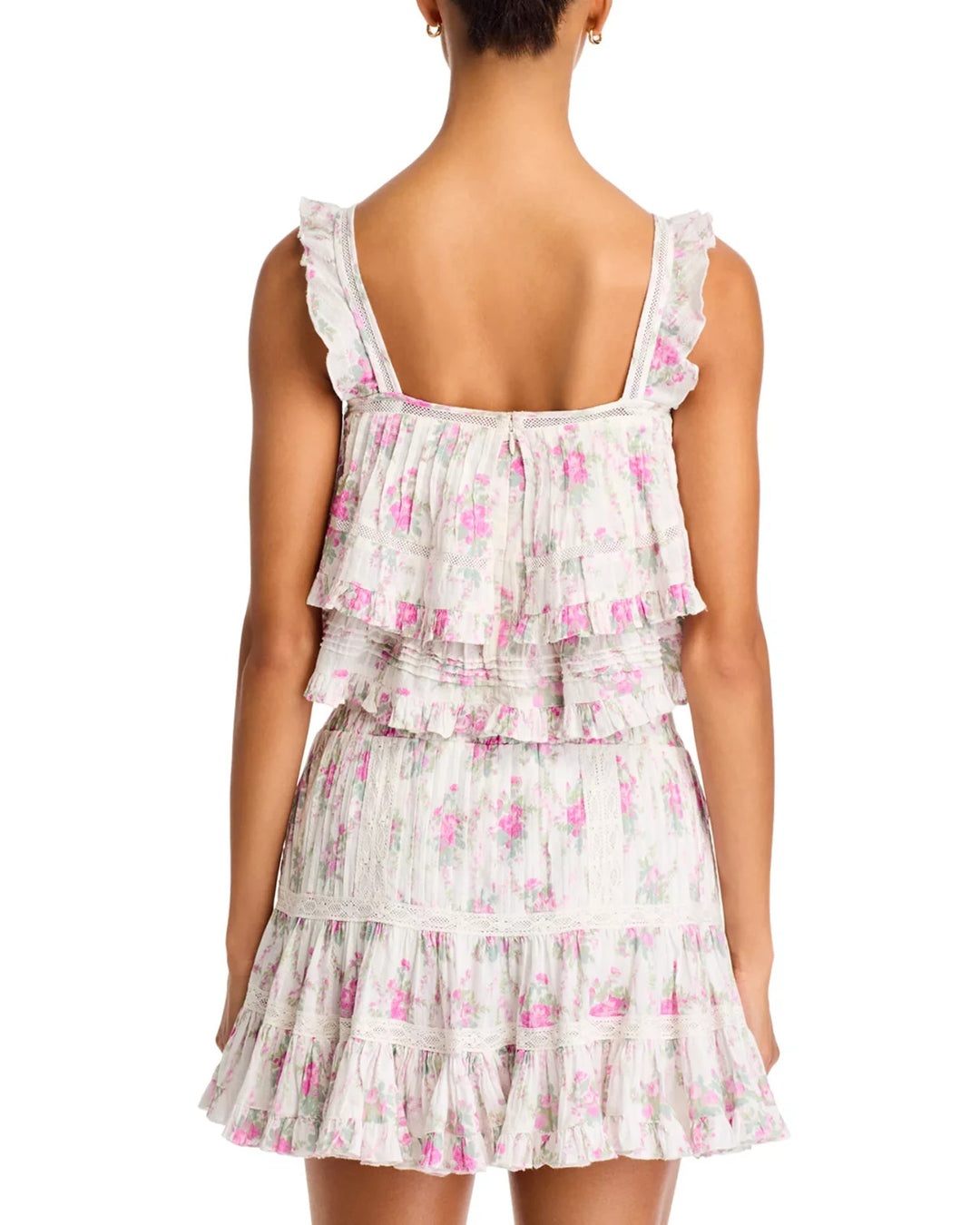 LoveShackFancy Novalee Tiered Top MSRP $245