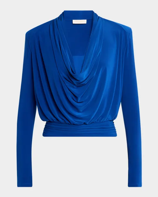 Ramy Brook Eden Cowlneck Top MSRP $295