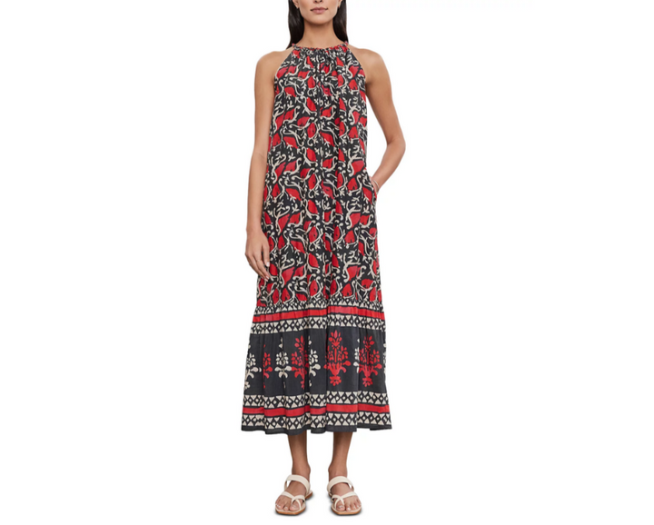 Velvet by Graham & Spencer Braided Trim Maxi Dress MSRP $299