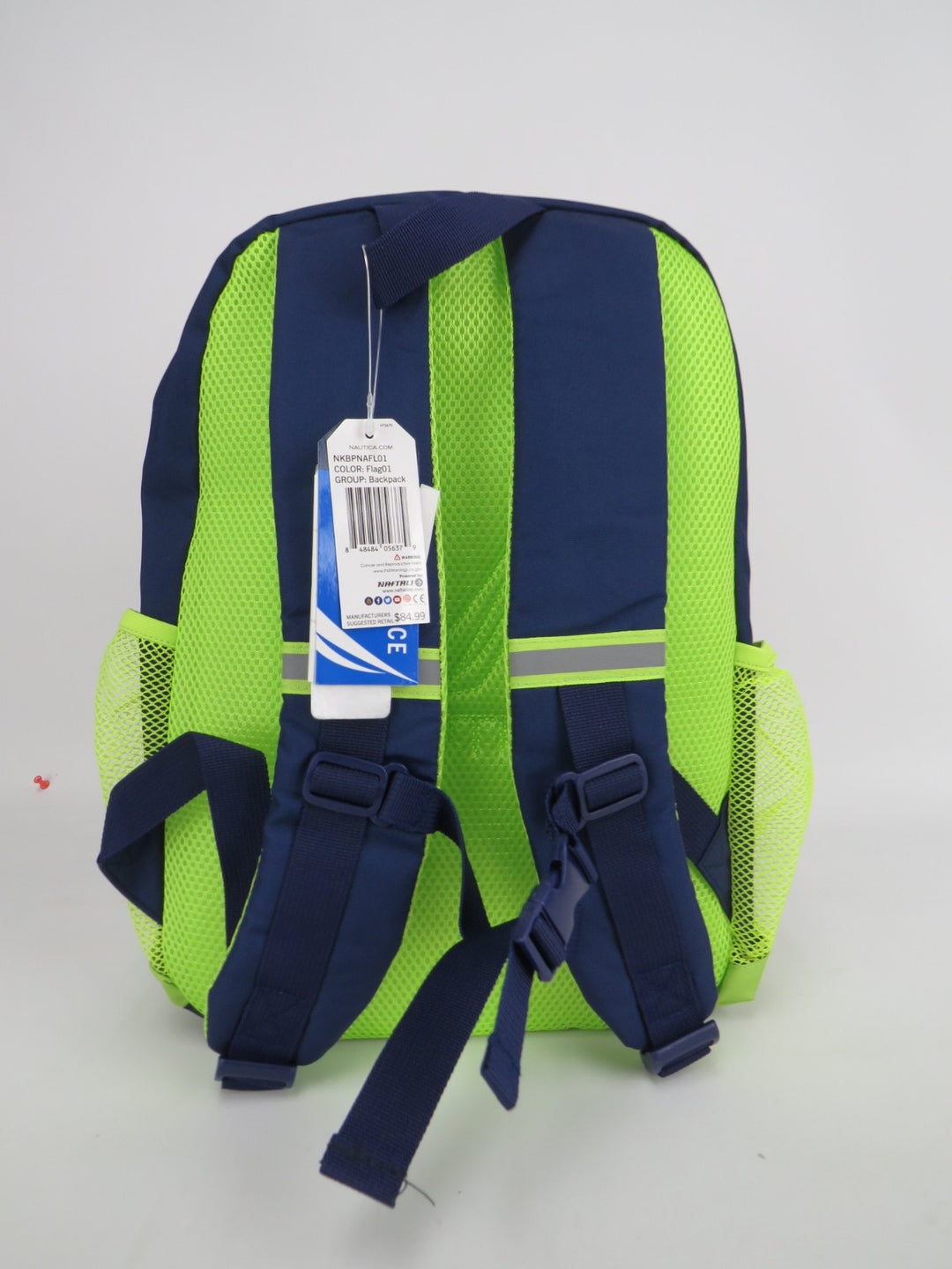 Nautica Kids Backpack for School, 16"  MSRP $84