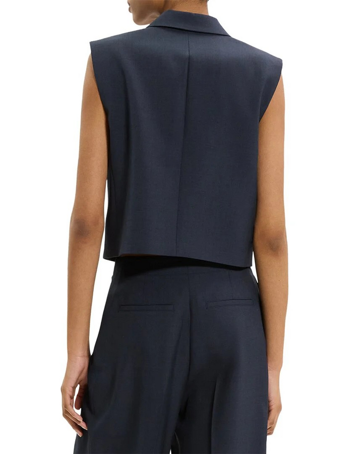 Theory Peak Double Breasted Vest MSRP $295