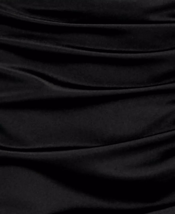 Alex & Sophia Juniors' Satin Ruched Skirt MSRP $49
