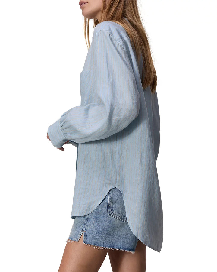 rag & bone Maxine Linen Shirt MSRP $228