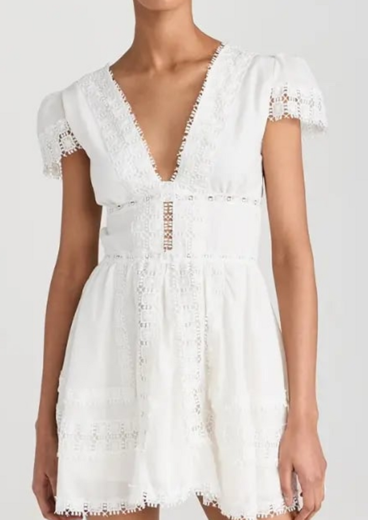 Peixoto Piper Cotton Dress Swim Cover-Up MSRP $208
