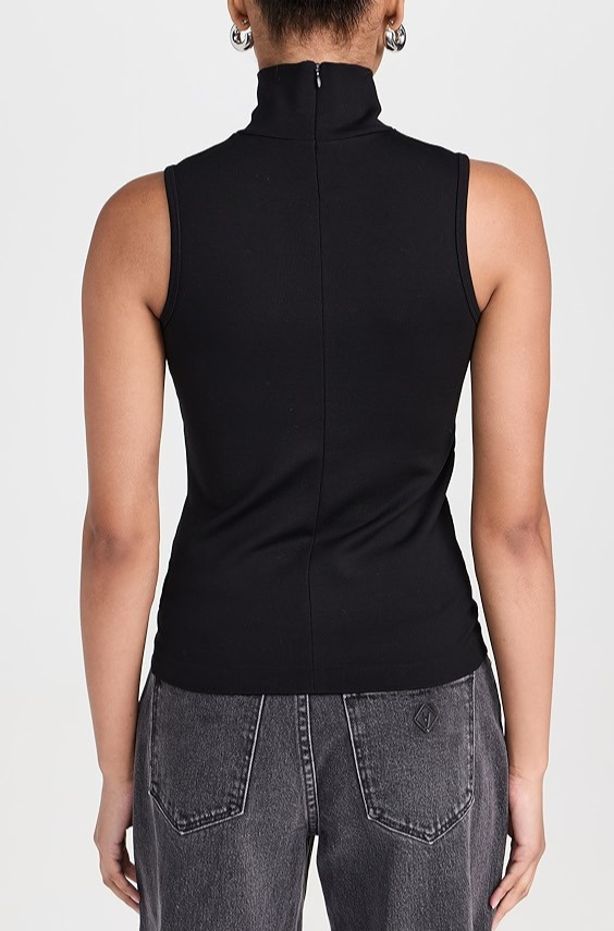rag & bone Irina Ponte Turtleneck Tank Top MSRP $128