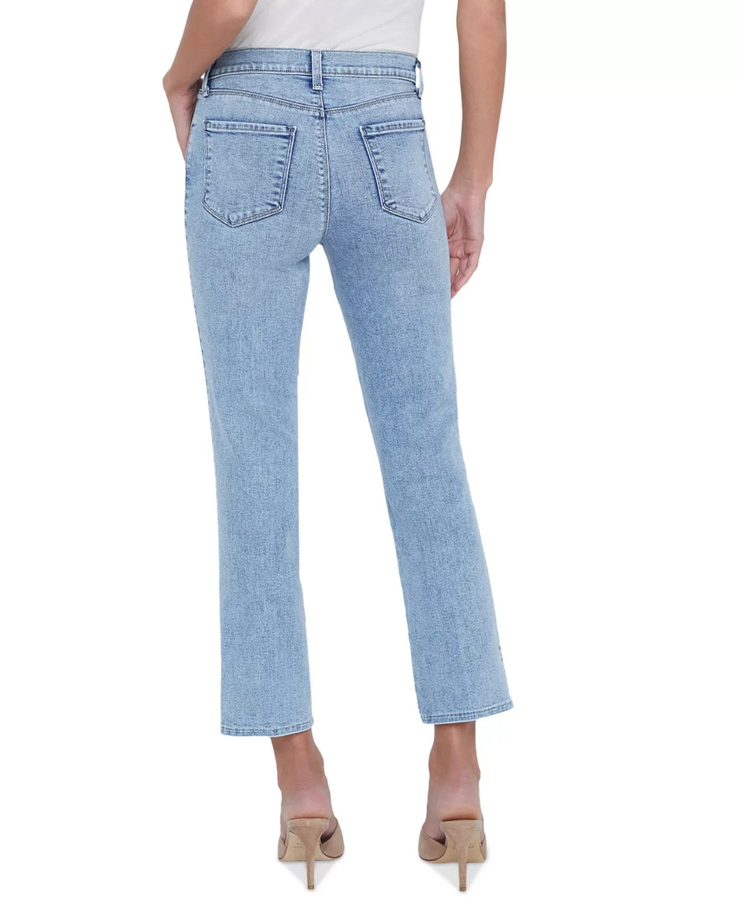 L'AGENCE Alexia High Rise Crop Cigarette Jeans MSRP $275