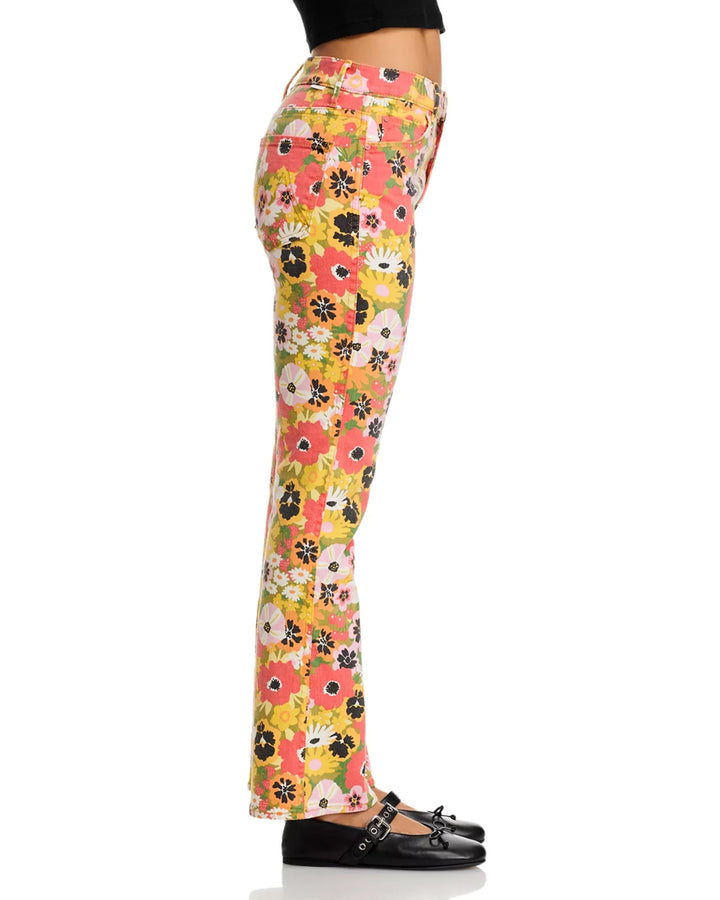 MOTHER Smokin Double Flood High Rise Ankle Jeans MSRP $228